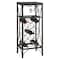 Monarch Specialties Home Bar, Wine Rack, Metal, Black, Black, Transitional I 3347 - alternate 1